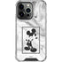 Disney Mickey Mouse Shape on Marble iPhone 16 Pro Clear Case